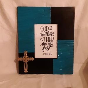 Cross Photo Frame